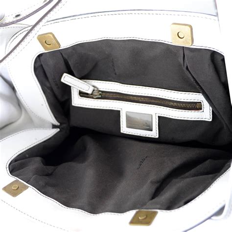 fendi doctor hobo|Fendi Borsa Bag White Leather Doctor Hobo Handbag .